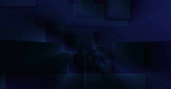 Abstract background animation, 3D, Presentation, 4K, ultra hi res, slow motion, Deep Blue