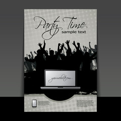     Flyer or Cover Design - Party Time 