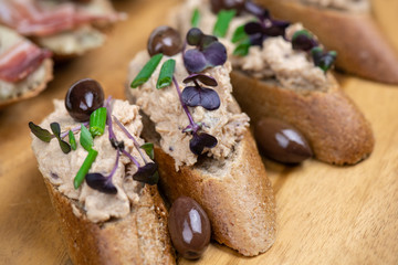 Traditional spanish tapas