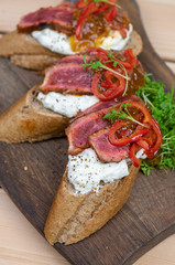 Traditional spanish tapas