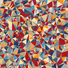 Fototapeta na wymiar Abstract background of geometric shapes. Colorful mosaic background