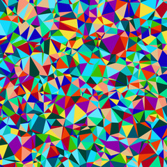 Fototapeta na wymiar Abstract background of geometric shapes. Colorful mosaic background