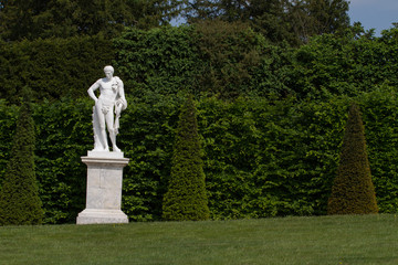 garden of the castle of Versailles