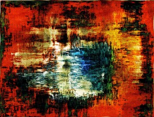 abstract grunge background from color chaotic blurred spots brush strokes of different sizes