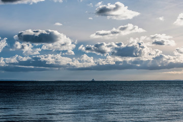 Mont st Michel seen from Cancale