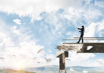 Concept of hidden risks and dangers.