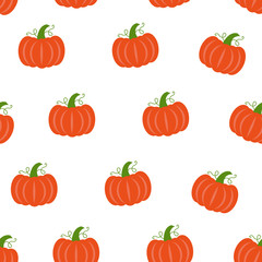 Vector seamless pattern on the theme of Halloween.