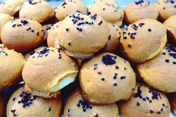 a group of Chocolate Chips Coffee Bun