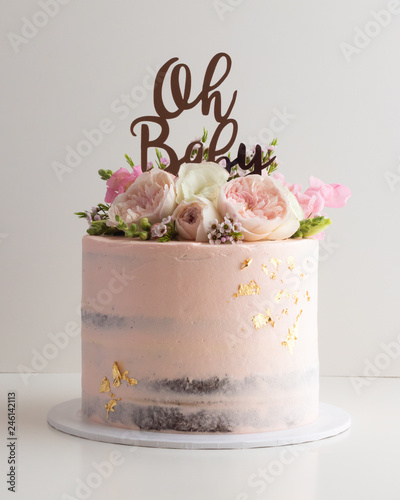 Elegant Baby Shower Cake Stock Photo And Royalty Free Images On Elegant Baby Shower Cake Stock Photo And Royalty Free Images On