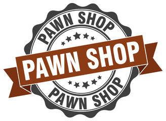 Obraz premium pawn shop stamp. sign. seal