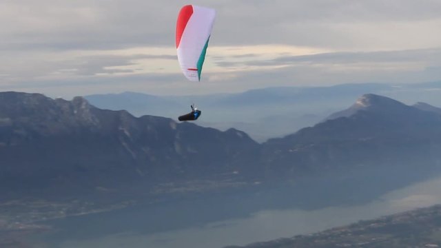 petit vol au dessus d'Aix les bains