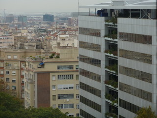 Barcelona buildings. Catalonia.Spain
