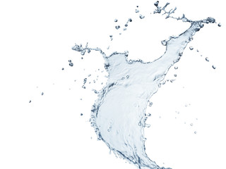 Water splash isolated this has clipping path.