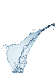 Water splash isolated this has clipping path.