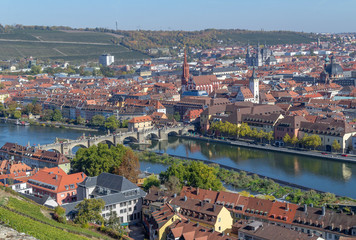 Obraz premium Wuerzburg in Bavaria