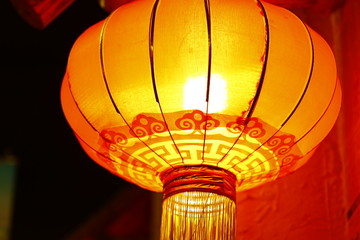 Chinese new year lanterns. Chinese new year decoration
