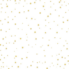 Golden Stars Background