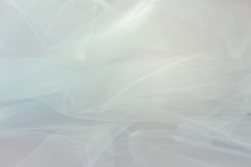 Fototapeta premium Vintage tulle chiffon texture background. wedding concept.