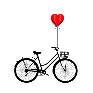 Bicycle With Heart
