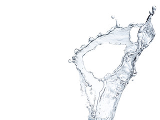 Water splash isolated this has clipping path.