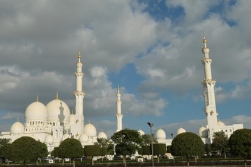 Fototapeta na wymiar Scheich-Zayid-Moschee, Abu Dhabi