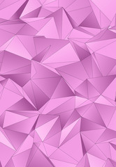 Triangular 3d, modern background