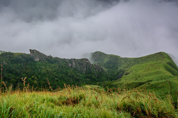 Munnar (also known as tea capital of India) during Monsoon in Kerala, India
