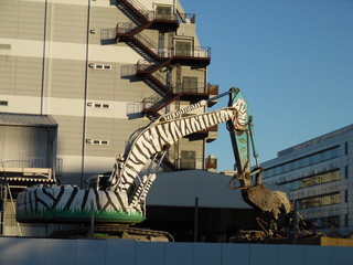 The crane dismantling