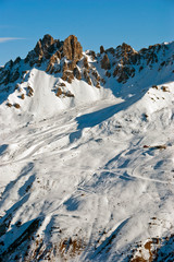 Meribel Mottaret 3 Valleys ski area French Alps France