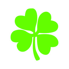 Clover emoji vector