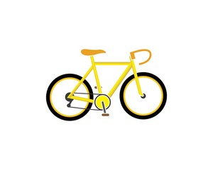 Fototapeta premium Bicycle. Bike icon vector illstration