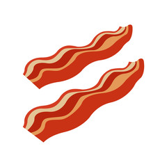 Bacon emoji vector