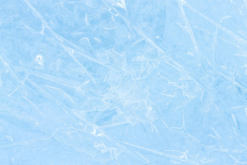 Obraz premium texture ice winter patterns / background photo fancy patterns on ice