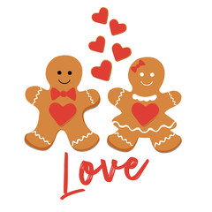 gingerbread cookie valentines day