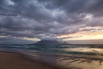 Table Mountain sunset