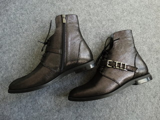 Black Modern Female Boots