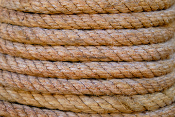 rope texture for background natural closeup