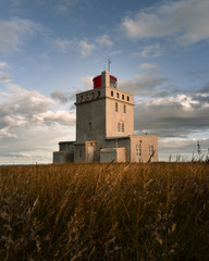 lighthouse at sunset