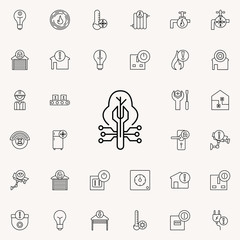 system setting mark icon. Automation icons universal set for web and mobile