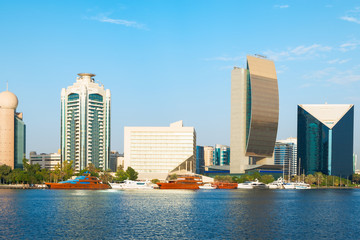 Obraz premium Dubai Deira Creek, UAE