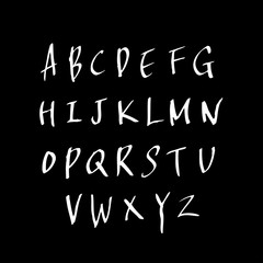 알파벳 / 손으로 쓴 글씨체