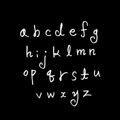 알파벳 / 손으로 쓴 글씨체