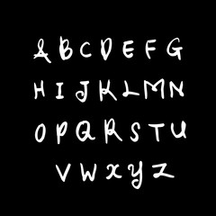 알파벳 / 손으로 쓴 글씨체