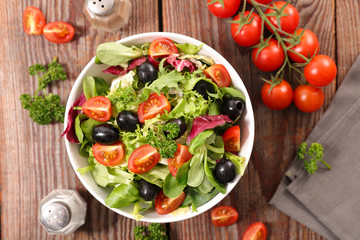 vegetable salad mixed