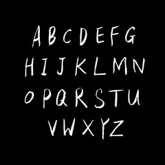 알파벳 / 손으로 쓴 글씨체