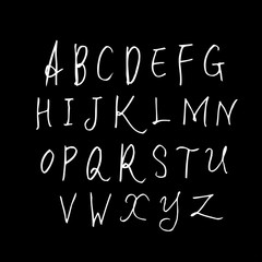 알파벳 / 손으로 쓴 글씨체