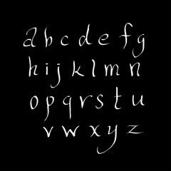 알파벳 / 손으로 쓴 글씨체