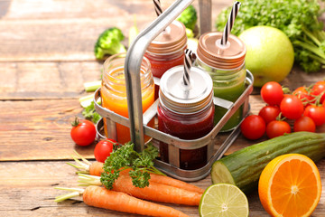 fruit and vegetable smoothie, juice