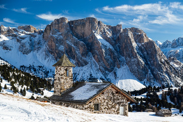 Mountains Italy Seceda Dolomites winter snow snowboarding skiing
