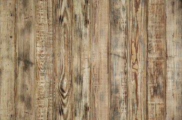 Wood planks texture background or wallpaper. overlap wooden wall vertical have damage of old.